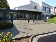 Außenansicht Gebäude Kindergarten Kükennest