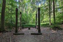 Unterwegs auf dem Walderlebnispfad Sinneswandeln